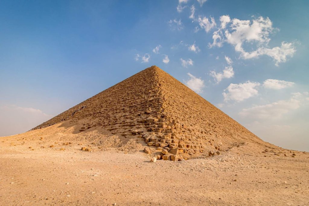 Red Pyramid Egypt.